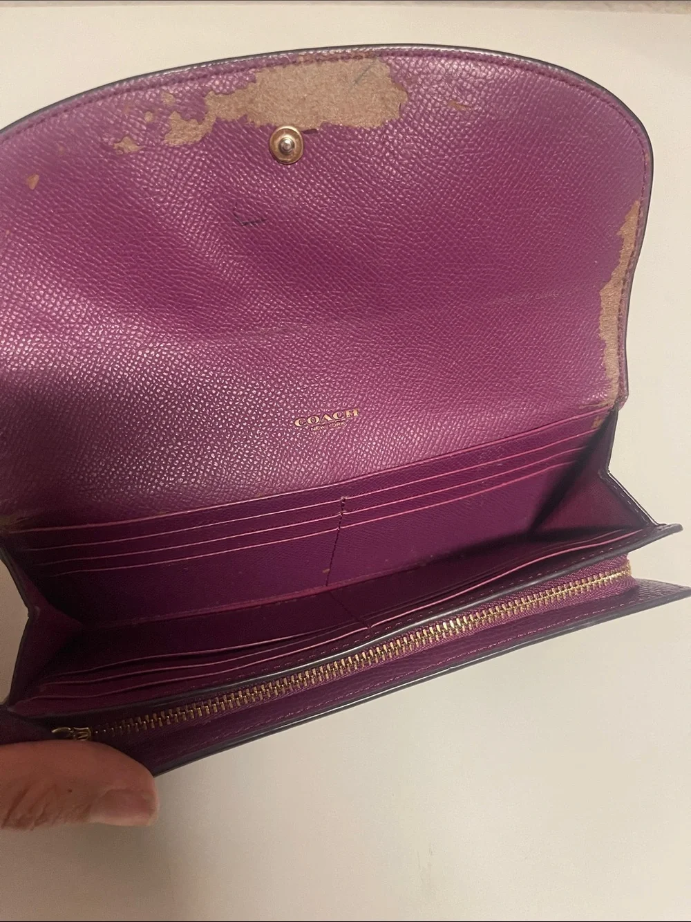 Coach Wallet as is - Picture 6 of 7